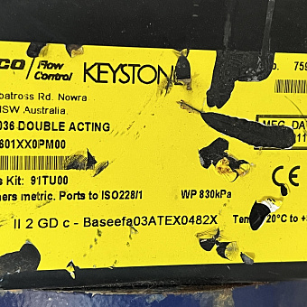 Затвор дисковый Keystone F79E-036